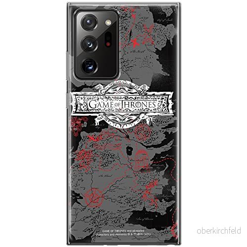 ERT GROUP mobiltelefonfodral för Samsung GALAXY NOTE 20 ULTRA originalt och officiellt licensierat Game od Thrones mönster of 010, fodral tillverkad av TPU plast 5903932677027
