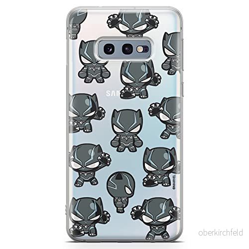 ERT GROUP mobiltelefonfodral för Samsung S10e originalt och officiellt licensierat Marvel mönster Black Panther 016 optimalt anpassad till formen på mobiltelefonen, gedeeltelijk transparant 5904805227332