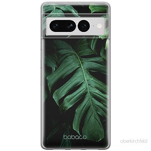 ERT GROUP mobiltelefonfodral för Google PIXEL 7 PRO originalt och officiellt licensierat Babaco mönster Plants 003 optimalt anpassad till formen på mobiltelefonen, fodral tillverkad av TPU plast 5905795164652