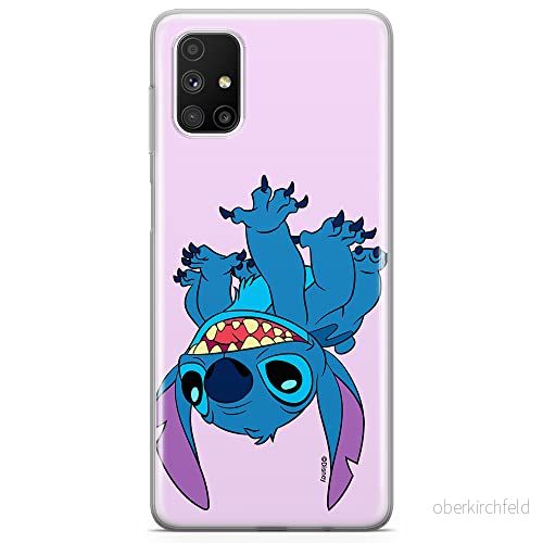 ERT GROUP mobiltelefonfodral för Samsung M51 originalt och officiellt licensierat Disney mönster Stitch 013 optimalt anpassad till formen på mobiltelefonen, fodral tillverkad av TPU plast 5905131201584