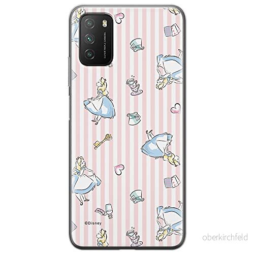 ERT GROUP mobiltelefonfodral för Xiaomi REDMI 9T originalt och officiellt licensierat Disney mönster Alice 001 optimalt anpassad till formen på mobiltelefonen, fodral tillverkad av TPU plast 5904805594090
