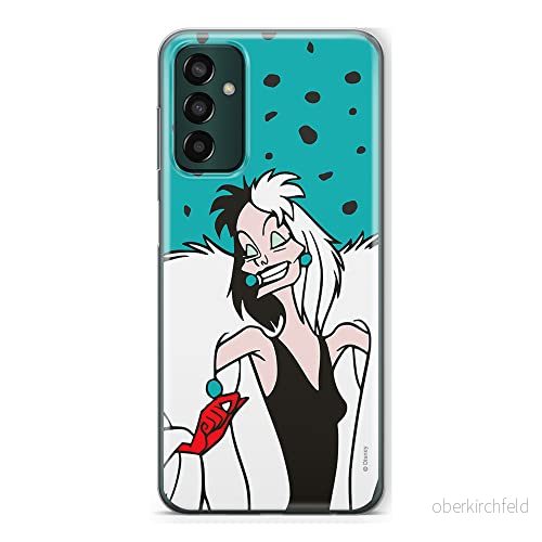 ERT GROUP mobiltelefonfodral för Samsung M13 4G originalt och officiellt licensierat Disney mönster Cruella 004 optimalt anpassad till formen på mobiltelefonen, fodral tillverkad av TPU plast 5905511322786