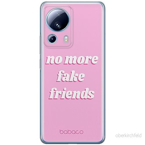 ERT GROUP mobiltelefonfodral för Xiaomi 13 LITE/CIVI 2 originalt och officiellt licensierat Babaco mönster 90's Girl 005 anpassad till formen på mobiltelefonen, fodral tillverkad av TPU plast 5905511921972
