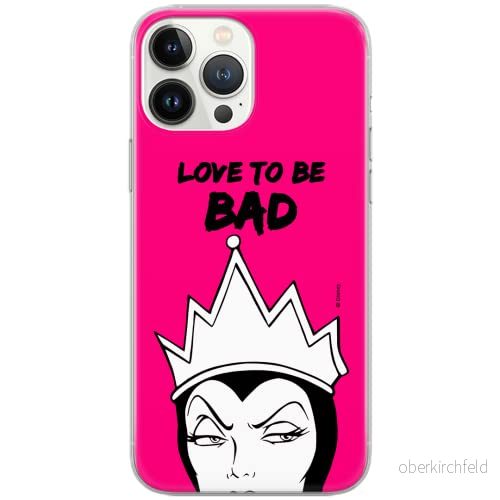 ERT GROUP mobiltelefonfodral för Huawei P30 Lite originalt och officiellt licensierat Disney mönster The Evil Queen 001 Vit anpassad till formen på mobiltelefonen, fodral tillverkad av TPU plast 5903537602219