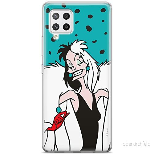 ERT GROUP mobiltelefonfodral för Samsung A42 5G originalt och officiellt licensierat Disney mönster Cruella 004 optimalt anpassad till formen på mobiltelefonen, fodral tillverkad av TPU plast 5903040251690