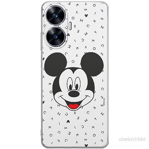ERT GROUP mobiltelefonfodral för Realme C55 originalt och officiellt licensierat Disney mönster Mickey 020 optimalt anpassad till formen på mobiltelefonen, fodral tillverkad av TPU plast 5905511858148