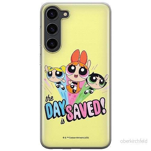 ERT GROUP mobiltelefonfodral för Samsung S23 originalt och officiellt licensierat The Powerpuff Girls mönster 031, fodral tillverkad av TPU plast 5905511977184
