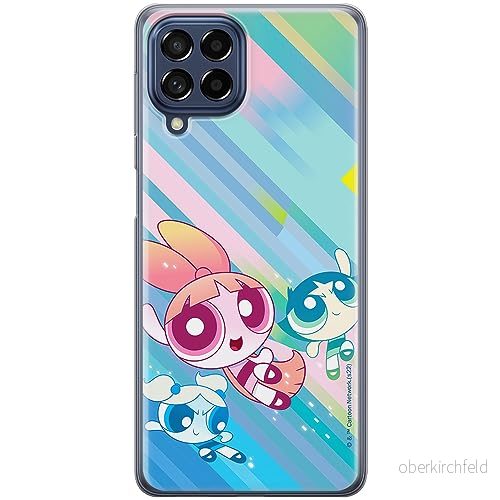 ERT GROUP mobiltelefonfodral för Samsung M33 5G originalt och officiellt licensierat The Powerpuff Girls mönster 037, fodral tillverkad av TPU plast 5905511981952