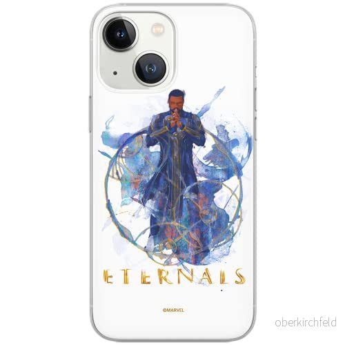ERT GROUP mobiltelefonfodral för Iphone 13 originalt och officiellt licensierat Marvel mönster Eternals 017 Vit optimalt anpassad till formen på mobiltelefonen, fodral tillverkad av TPU plast 5904805139345