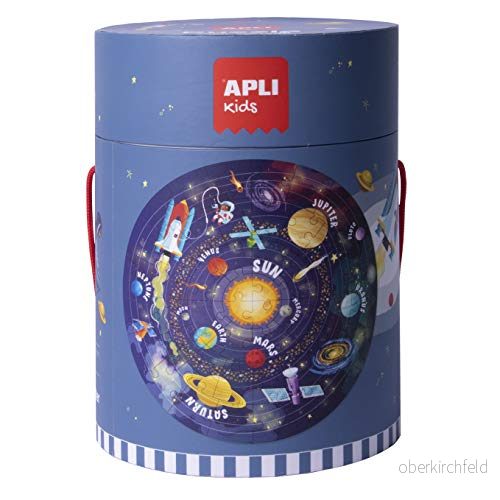 PUZZLE CIRCULAIRE SYSTÈME SOLAIRE 48 PIÈCES 8410782182009