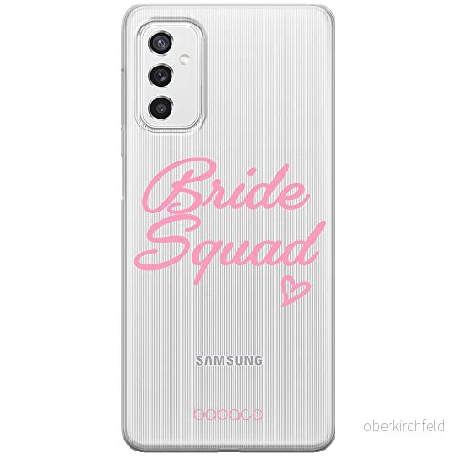 ERT GROUP mobiltelefonfodral för Samsung M52 5G originalt och officiellt licensierat Babaco mönster Bride Squad 001 Vit optimalt anpassad till formen på mobiltelefonen, gedeeltelijk transparant 5904805769924