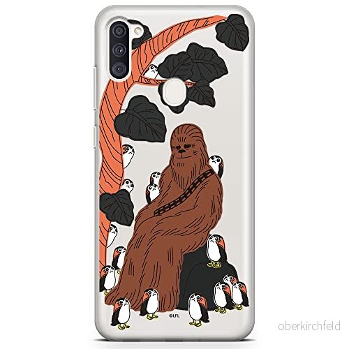ERT GROUP mobiltelefonfodral för Samsung A03S originalt och officiellt licensierat Star Wars mönster Chewbacca 006 optimalt anpassad till formen på mobiltelefonen, gedeeltelijk transparant 5903932994650