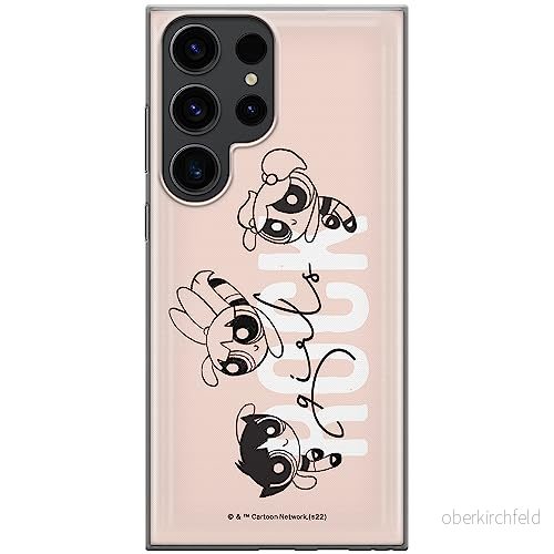 ERT GROUP mobiltelefonfodral för Samsung S23 ULTRA originalt och officiellt licensierat The Powerpuff Girls mönster 039, fodral tillverkad av TPU plast 5905511983284