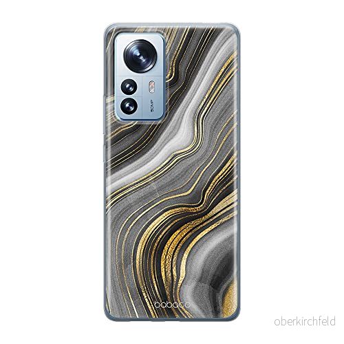 ERT GROUP mobiltelefonfodral för Xiaomi 12 PRO originalt och officiellt licensierat Babaco mönster Marble 010 optimalt anpassad till formen på mobiltelefonen, fodral tillverkad av TPU plast 5905511523497