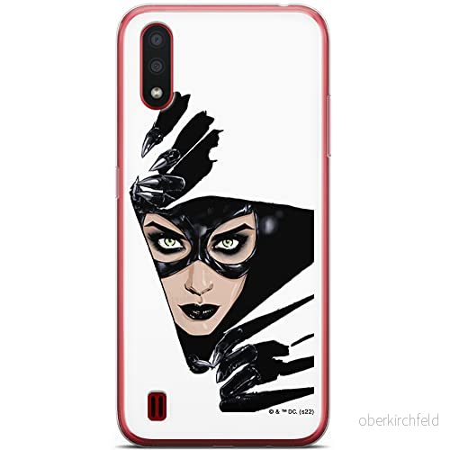 ERT GROUP mobiltelefonfodral för Samsung A01 originalt och officiellt licensierat DC mönster Catwoman 008 optimalt anpassad till formen på mobiltelefonen, fodral tillverkad av TPU plast 5905131554581
