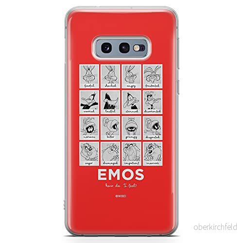 ERT GROUP mobiltelefonfodral för Samsung S10e originalt och officiellt licensierat Looney Tunes mönster 008 optimalt anpassad till formen på mobiltelefonen, fodral tillverkad av TPU plast 5903040899595