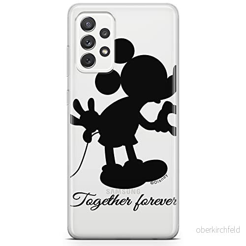 ERT GROUP mobiltelefonfodral för Samsung A53 5G originalt och officiellt licensierat Disney mönster Mickey 005 optimalt anpassad till formen på mobiltelefonen, gedeeltelijk transparant 5904805330094