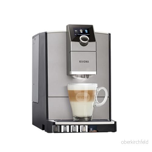 Nivona CafeRomatica NICR 795 Helautomatisk kaffemaskin med bönor Titan 4260083467954