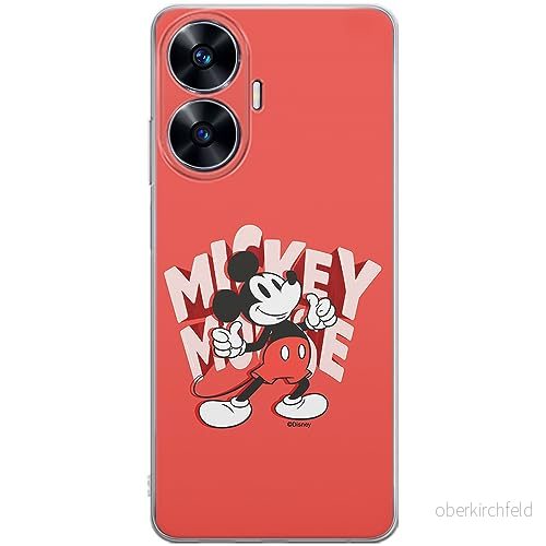 ERT GROUP mobiltelefonfodral för Realme C55 originalt och officiellt licensierat Disney mönster Mickey 044 optimalt anpassad till formen på mobiltelefonen, fodral tillverkad av TPU plast 5905511869731