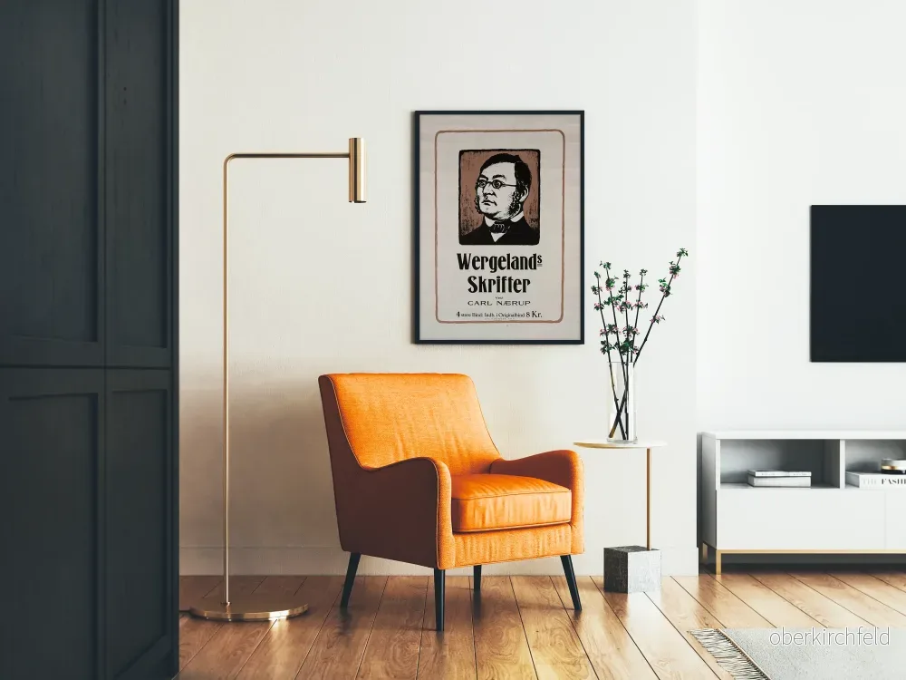 Vintageposter av Wergelands Skrifter av Carl Nærup - Bild 2
