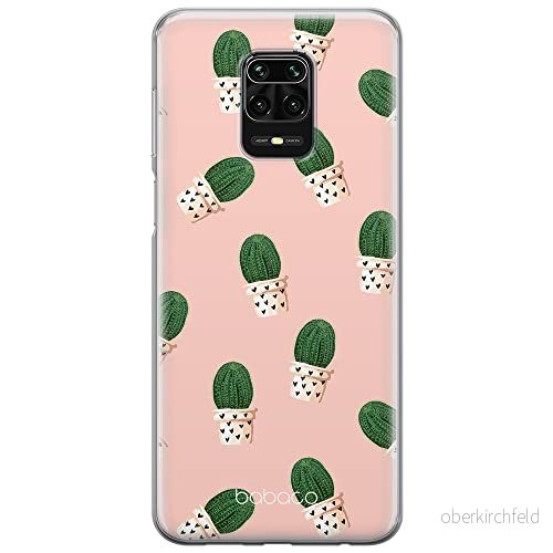 ERT GROUP mobiltelefonfodral för Xiaomi REDMI NOTE 9 PRO/ 9S originalt och officiellt licensierat Babaco mönster Plants 001 anpassad till formen på mobiltelefonen, fodral tillverkad av TPU plast 5903040314296