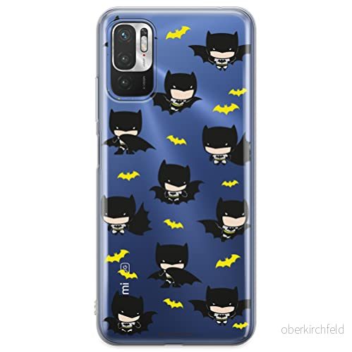 ERT GROUP mobiltelefonfodral för Xiaomi REDMI NOTE 10 5G / POCO M3 PRO originalt och officiellt licensierat DC mönster Batman 077 anpassad till formen på mobiltelefonen, gedeeltelijk transparant 5905131505248