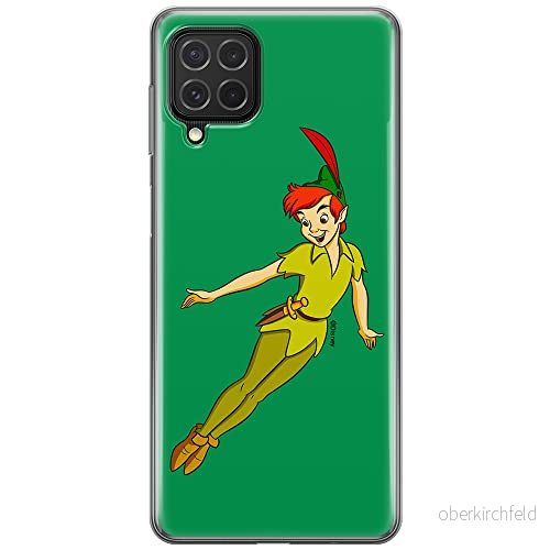 ERT GROUP mobiltelefonfodral för Samsung F62 / M62 originalt och officiellt licensierat Disney mönster Peter Pan 001 optimalt anpassad till formen på mobiltelefonen, fodral tillverkad av TPU plast 5905131148070