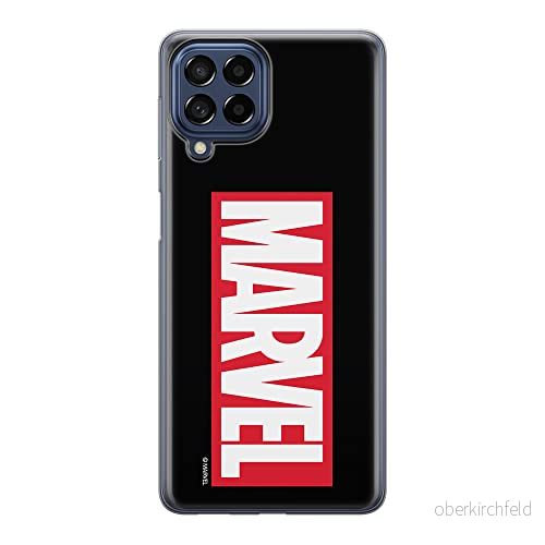 ERT GROUP mobiltelefonfodral för Samsung M53 5G originalt och officiellt licensierat Marvel mönster 001 optimalt anpassad till formen på mobiltelefonen, fodral tillverkad av TPU plast 5905511380779