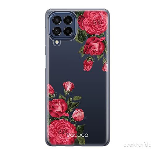 ERT GROUP mobiltelefonfodral för Samsung M33 5G originalt och officiellt licensierat Babaco mönster Flowers 007 optimalt anpassad till formen på mobiltelefonen, gedeeltelijk transparant 5905511347932