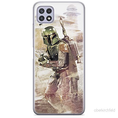 ERT GROUP mobiltelefonfodral för Samsung A22 5G originalt och officiellt licensierat Star Wars mönster Boba Fett 001 optimalt anpassad till formen på mobiltelefonen, fodral tillverkad av TPU plast 5903932827125