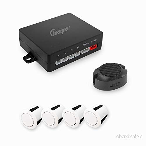 BEEPER Backradar 4 sensorer vita RE002A/4 B 3661546103364