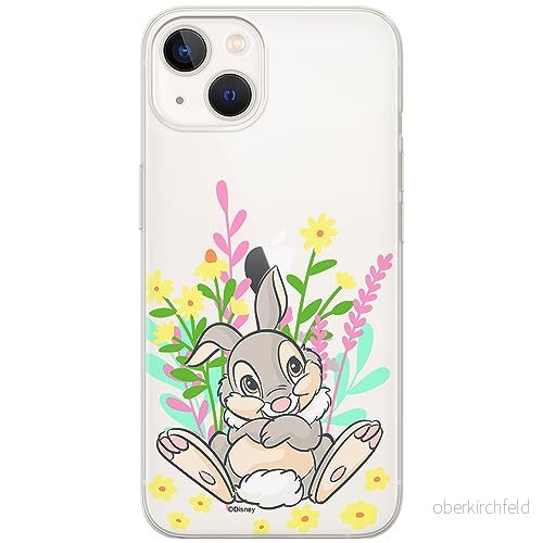 ERT GROUP mobiltelefonfodral för Iphone 13 MINI originalt och officiellt licensierat Disney mönster Thumper 004 optimalt anpassad till formen på mobiltelefonen, gedeeltelijk transparant 5905795046552