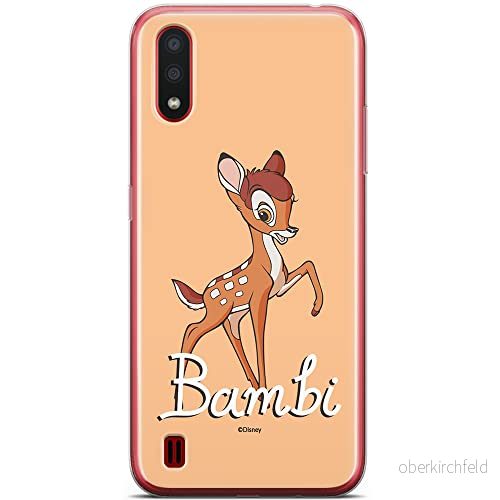 ERT GROUP mobiltelefonfodral för Samsung A01 originalt och officiellt licensierat Disney mönster Bambi 013 optimalt anpassad till formen på mobiltelefonen, fodral tillverkad av TPU plast 5903932288117