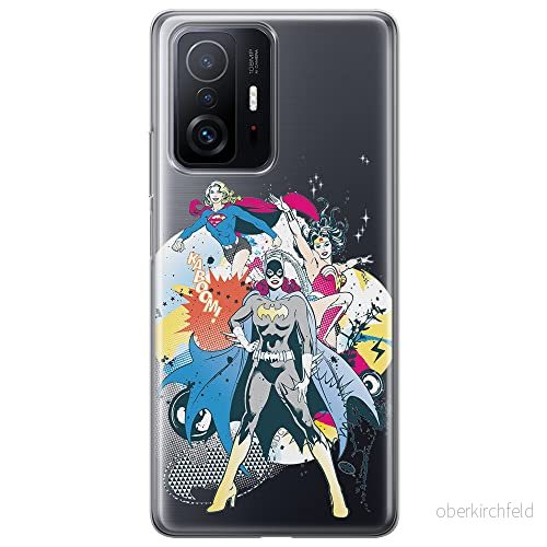 ERT GROUP mobiltelefonfodral för Xiaomi 11T 5G / PRO originalt och officiellt licensierat DC mönster Super Girls 001 optimalt anpassad till formen på mobiltelefonen, gedeeltelijk transparant 5904805563218