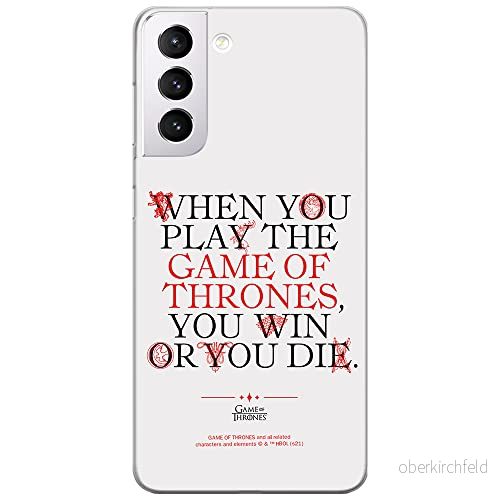 ERT GROUP mobiltelefonfodral för Samsung S21 PLUS originalt och officiellt licensierat Game od Thrones mönster of 009, fodral tillverkad av TPU plast 5903932675788