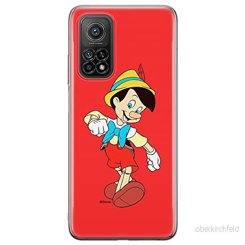 ERT GROUP mobiltelefonfodral för Xiaomi MI 10T 5G / PRO originalt och officiellt licensierat Disney mönster Pinocchio 001, fodral tillverkad av TPU plast 5905131138699