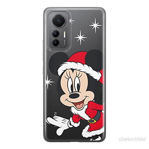 ERT GROUP mobiltelefonfodral för Xiaomi 12 LITE originalt och officiellt licensierat Disney mönster Minnie 062 optimalt anpassad till formen på mobiltelefonen, gedeeltelijk transparant 5905511499983