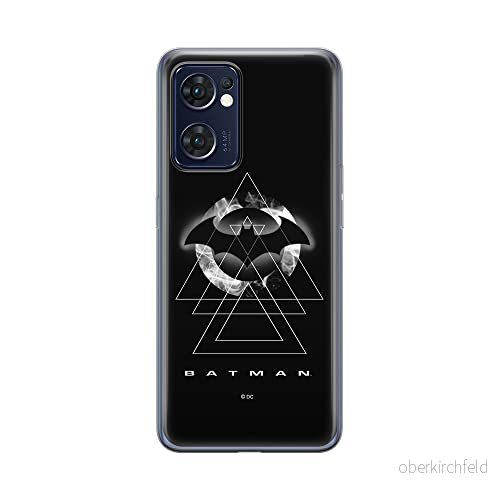 ERT GROUP mobiltelefonfodral för Oppo RENO 7 5G originalt och officiellt licensierat DC mönster Batman 009 optimalt anpassad till formen på mobiltelefonen, fodral tillverkad av TPU plast 5905511302702