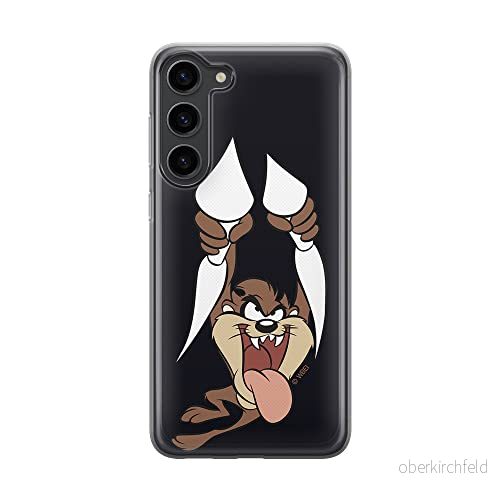 ERT GROUP mobiltelefonfodral för Samsung S23 originalt och officiellt licensierat Looney Tunes mönster Tasmanian 002 optimalt anpassad till formen på mobiltelefonen, fodral tillverkad av TPU plast 5905511434632