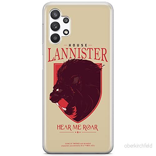 ERT GROUP mobiltelefonfodral för Samsung A32 5G originalt och officiellt licensierat Game od Thrones mönster of 008 anpassad till formen på mobiltelefonen, fodral tillverkad av TPU plast 5903932674163
