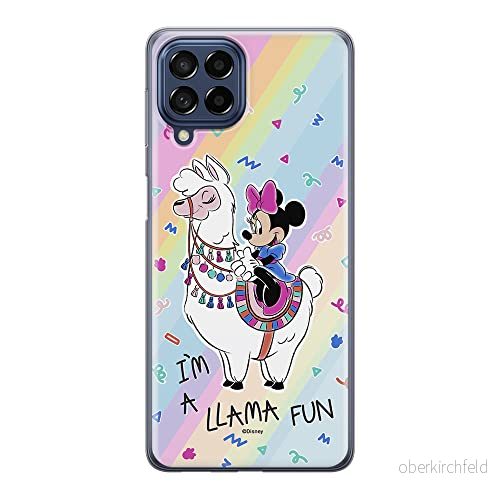 ERT GROUP mobiltelefonfodral för Samsung M33 5G originalt och officiellt licensierat Disney mönster Minnie 049 optimalt anpassad till formen på mobiltelefonen, fodral tillverkad av TPU plast 5905511341435
