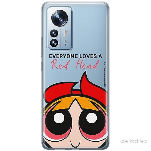 ERT GROUP mobiltelefonfodral för Xiaomi 12 PRO originalt och officiellt licensierat The Powerpuff Girls mönster 011 anpassad till formen på mobiltelefonen, gedeeltelijk transparant 5905511961398