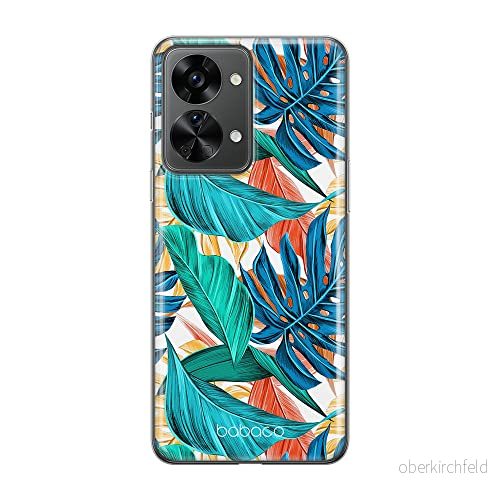 ERT GROUP mobiltelefonfodral för Oneplus NORD 2T 5G originalt och officiellt licensierat Babaco mönster Plants 005 optimalt anpassad till formen på mobiltelefonen, fodral tillverkad av TPU plast 5905511268930