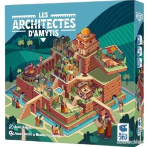 Blackrock Games Amytis arkiteker brädspel för 2 spelare taktisk duell reflektion, strategi, 10+ år, perfekt par eller mellan vänner spellådan 3760371751075