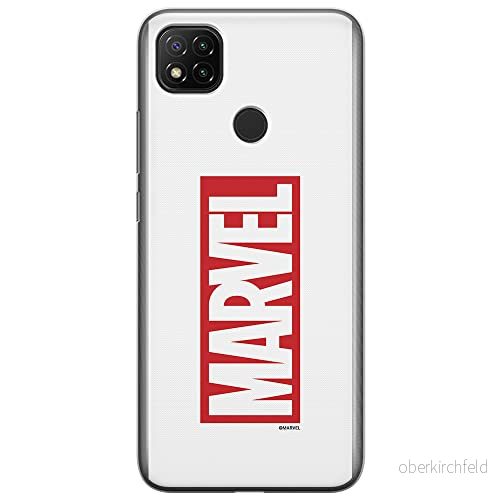 ERT GROUP mobiltelefonfodral för Xiaomi REDMI 9C originalt och officiellt licensierat Marvel mönster 007 optimalt anpassad till formen på mobiltelefonen, fodral tillverkad av TPU plast 5903040279144