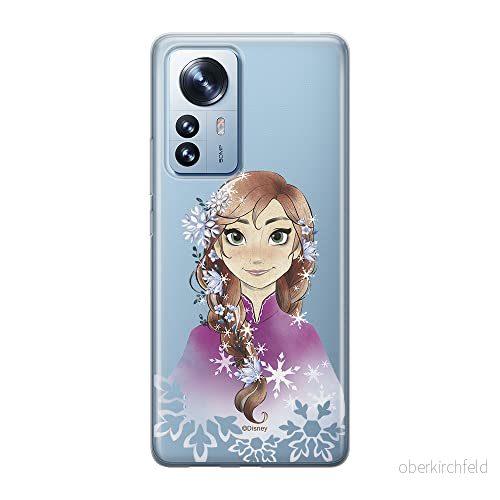 ERT GROUP mobiltelefonfodral för Xiaomi 12 PRO originalt och officiellt licensierat Disney mönster Anna 001 optimalt anpassad till formen på mobiltelefonen, gedeeltelijk transparant 5905511519490