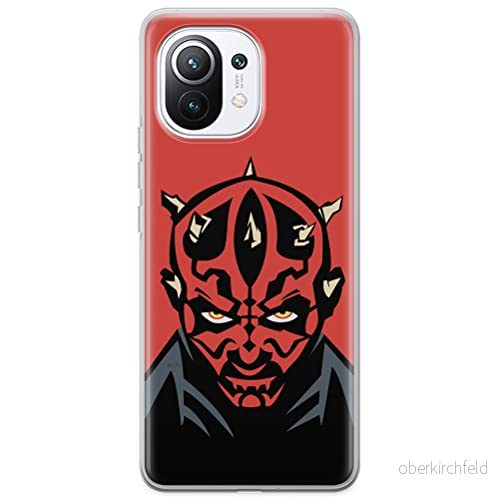 ERT GROUP mobiltelefonfodral för Xiaomi 11 originalt och officiellt licensierat Star Wars mönster Darth Maul 004 optimalt anpassad till formen på mobiltelefonen, fodral tillverkad av TPU plast 5903537115412