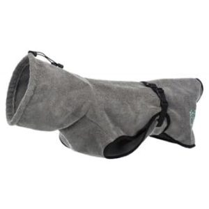 Trixie Bathrobe for dogs terry cloth L: 60 cm grey 4011905235745 Trixie Bathrobe for dogs terry cloth L: 60 cm grey 4011905235745