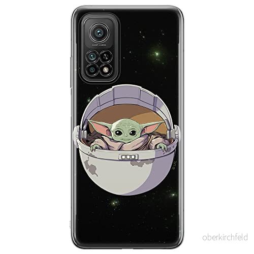 ERT GROUP mobiltelefonfodral för Xiaomi MI 10T 5G / PRO originalt och officiellt licensierat Star Wars mönster Baby Yoda 026, fodral tillverkad av TPU plast 5904805086755
