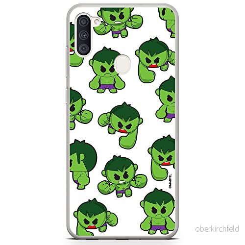 ERT GROUP mobiltelefonfodral för Samsung A03S originalt och officiellt licensierat Marvel mönster Hulk 006 optimalt anpassad till formen på mobiltelefonen, fodral tillverkad av TPU plast 5904805242090